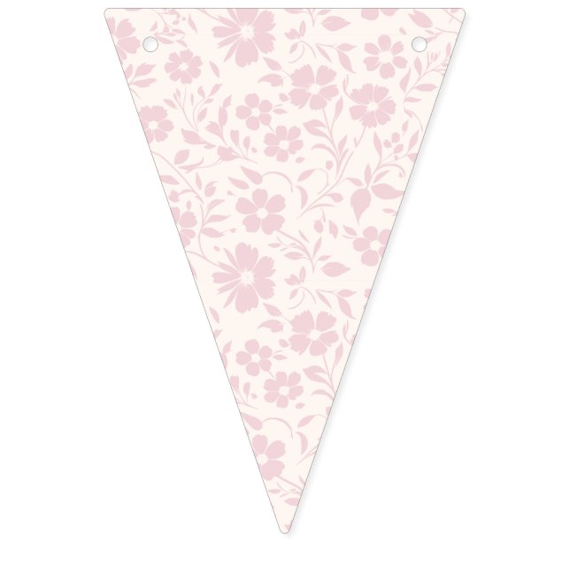 Vintage Bloom Rosé - Neutral Vimplar (Första flaggan)