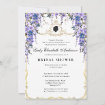 Vintage Blue Blommigts Bridgerton Möhippa