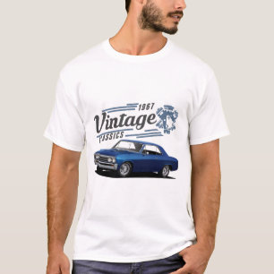 Vintage Blue Chevelle T Shirt