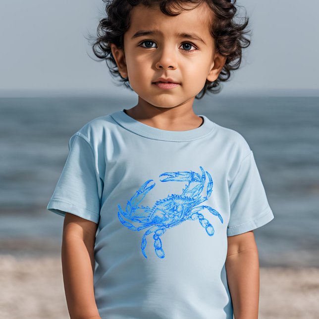 Vintage Blue Crab T-Shirt (Skapare uppladdad)