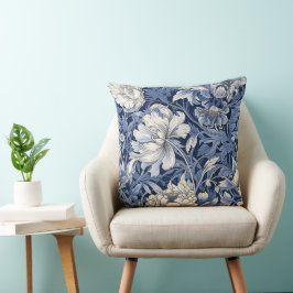 Vintage Blue Delight Kudde