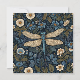 Vintage blue Dragonfly