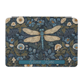Vintage blue Dragonfly iPad Mini Skydd