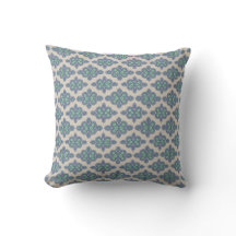 Vintage Blue Dreams Pillow
