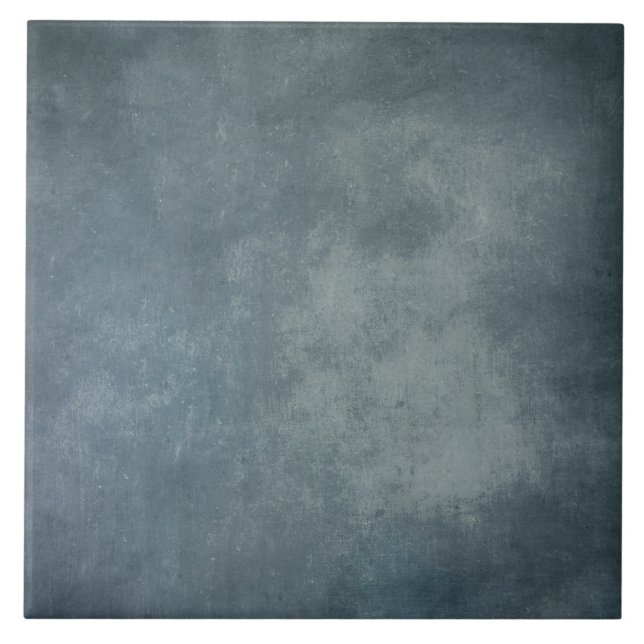 Vintage Blue Faux Ceramic Tile Kakelplatta (Framsidan)