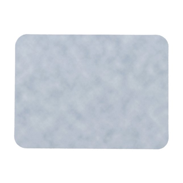 Vintage Blue Grått Parchment Titta Struktur Magnet (Horisontell)
