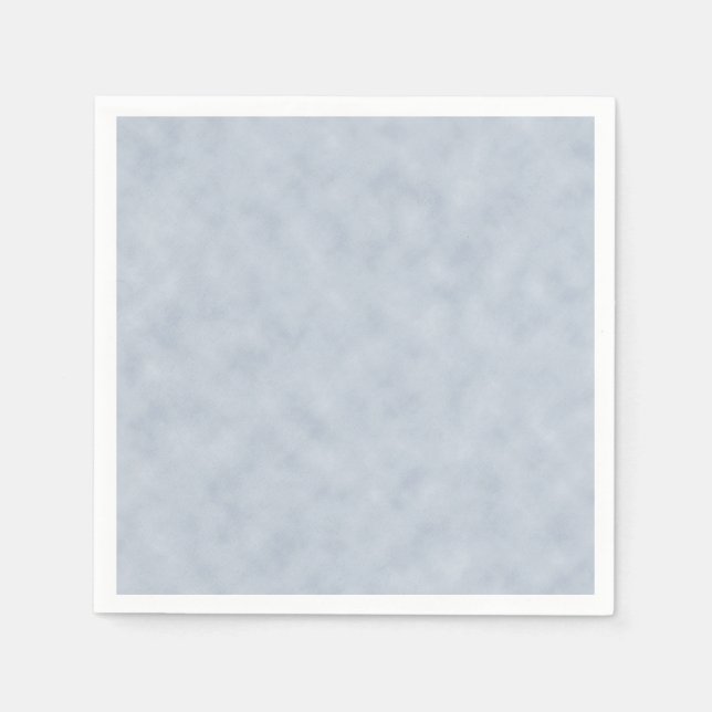 Vintage Blue Grått Parchment Titta Struktur Pappersservett (Framsidan)