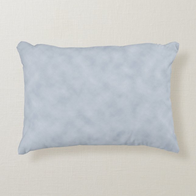 Vintage Blue Grått Parchment Titta Struktur Prydnadskudde (Framsidan)