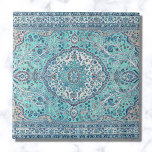 Vintage Blue Matta Mönster Kakelplatta<br><div class="desc">Vintage Blue Matta Mönster</div>