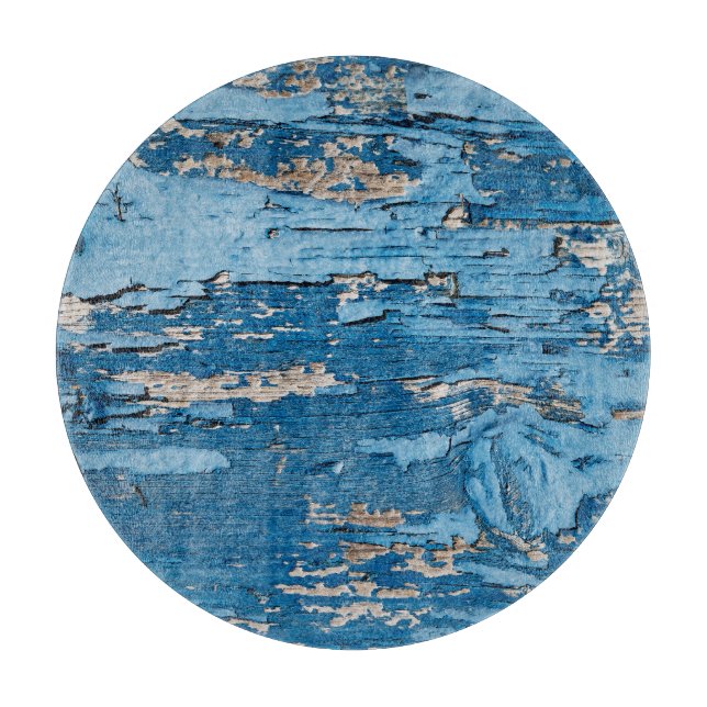 Vintage Blue: Old Wooden Struktur (Framsidan)