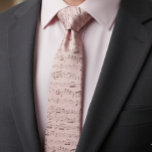 Vintage Blue Rosa Musik noter Music Älskare Slips<br><div class="desc">Den här designen skapades genom digital grafik. Det kan vara personlig genom att välja det andra alternativet för anpassning. Kontakta mig på colorflowcreations@gmail.com om du vill ha denna design på en annan produkt. Köp min ursprungliga abstrakt-akrylmålning för försäljning på www.etsy.com/shop/colorflowart. Se fler av mina skapelser eller följ mig på www.facebook.com/colorflowcreations,...</div>