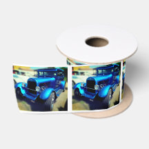 Vintage Blue Street Rod  