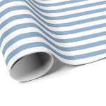 Vintage Blue| Vit Rand Papprare Presentpapper<br><div class="desc">Den här klassiska presenten i rand är en perfekt för dina behov. Slå ihop en födelsedagspresent, babyduschgåva, möhippa, bröllop-gåva eller gåva till andra speciella tillfällen. Det är också ett fantastiskt val att slå in papprare hantverk: papprare höljen, inslagning av papprare buntar, inslagningsströmmar eller inslagning av papprare knärör. Dekorera runt huset...</div>