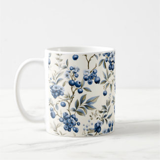 Vintage Blueberry Kaffemugg