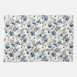 Vintage Blueberry Kökshandduk