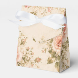 Vintage Blush Ros Bröllopsgåva Box Presentaskar