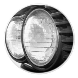 vintage BMW-strålkastare Knopp