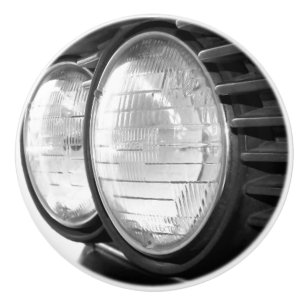 vintage BMW-strålkastare Knopp