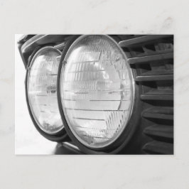vintage BMW-vykort för strålkastare Vykort