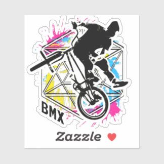Vintage Bmx Bike - Flatland Bmx - Bmx Sticker Klistermärken