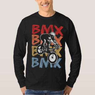 Vintage BMX Biker Gift Freestyle Stunt BMX Bike T Shirt