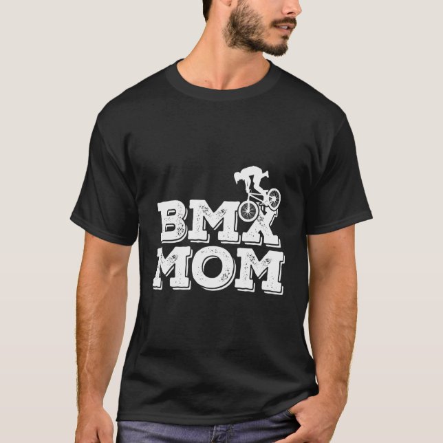 Vintage Bmx Mamma T Shirt (Framsida)