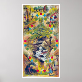 Vintage Board Games - Art Print Poster