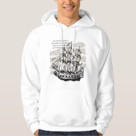 Vintage BOAT MED KVOT Hoodie