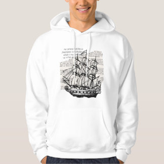 Vintage BOAT MED KVOT Hoodie