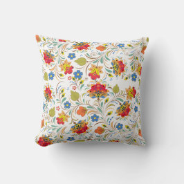 Vintage Bohemian Floral Tapestry Pattern Throw Pil Kudde