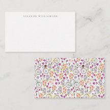 Vintage Boho Bicycle Custom Name Gift-hölje