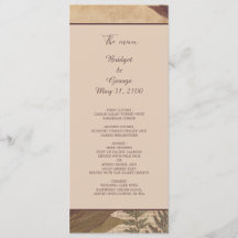 vintage boho chic greenery bröllop meny