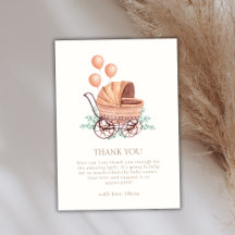 Vintage Boho Greenery Barnvagn Balloon Baby Shower