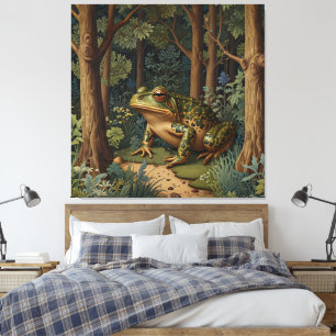 Vintage boho groda canvastryck