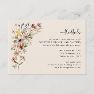 Vintage Boho-kort för detaljhölje Tilläggskort