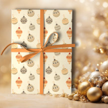 Vintage Boho Sage och Tan Holiday-ornamenten
