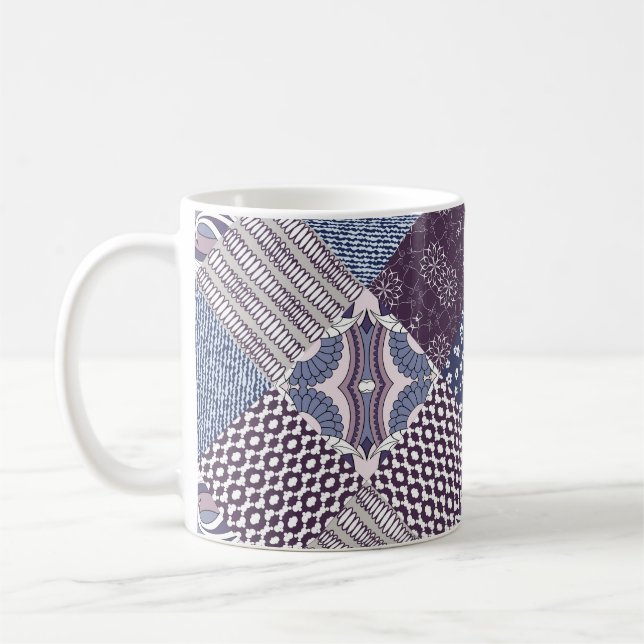 Vintage Boho Seamless. Kaffemugg (Vänster)