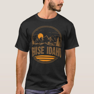 Vintage Boise Idaho Bergvandring Souvenir T Shirt