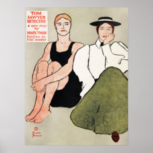 Vintage Bok Cover Poster