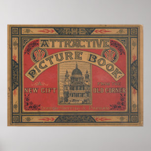 Vintage Bok Cover Poster