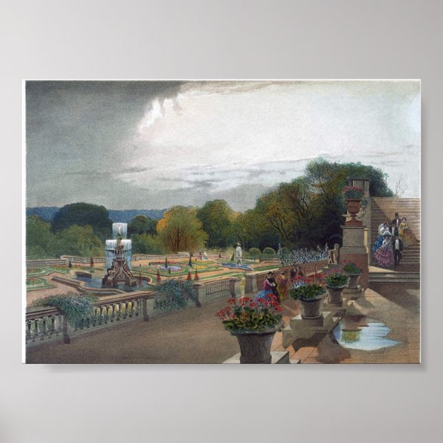 Vintage Bok Illustration Poster (Framsidan)