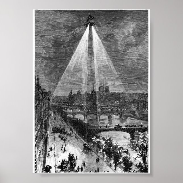 Vintage Bok Illustration Poster (Framsidan)