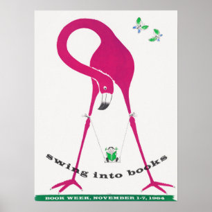 Vintage Bokar annons Poster