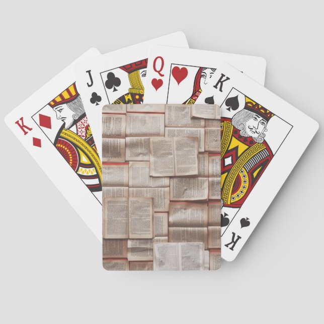 Vintage Bokar Casinokort (Baksidan)