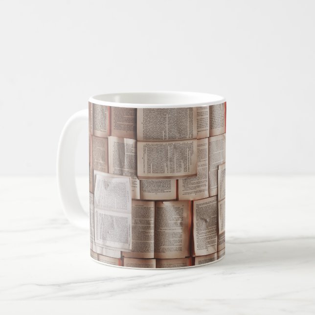 Vintage Bokar Kaffemugg (Framsida vänster)