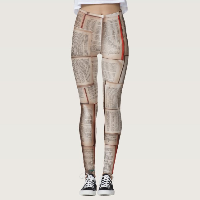 Vintage Bokar Leggings (Framsida)