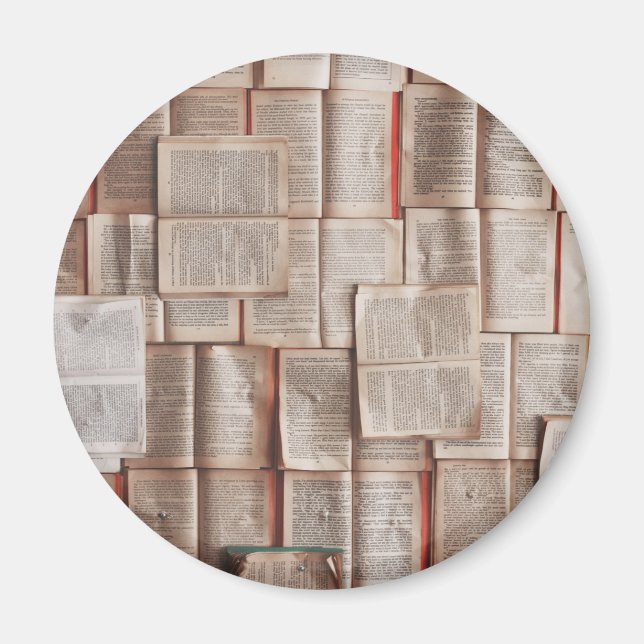 Vintage Bokar Magnet (Framsidan)