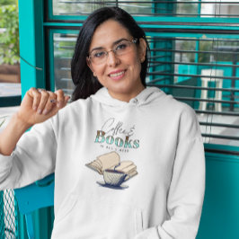 Vintage Bokar och kaffe | Tänk på dig T Shirt