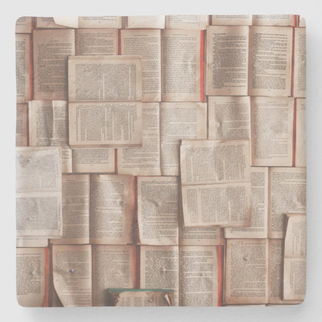 Vintage Bokar Stenunderlägg (Framsidan)