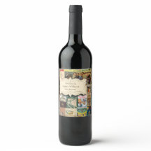 Vintage Bokar tar med sig en Bok-babydusch